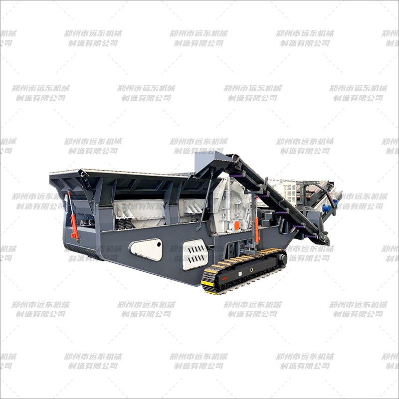 履帶式移動(dòng)破碎站(圖3) 履帶式移動(dòng)破碎站(圖3)