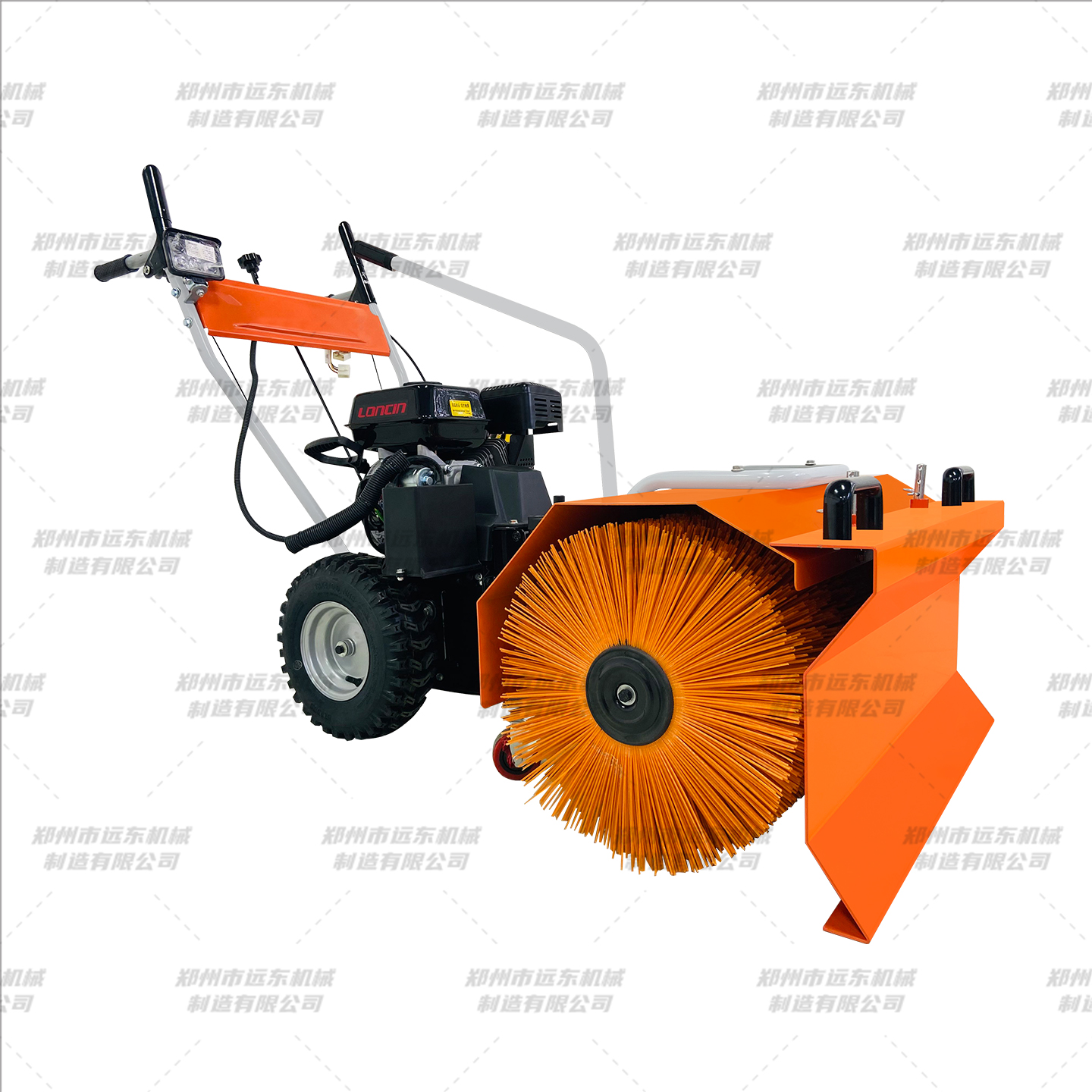 6.5馬力電啟動手推式掃雪機(jī)(圖1) 6.5馬力電啟動手推式掃雪機(jī)(圖1)